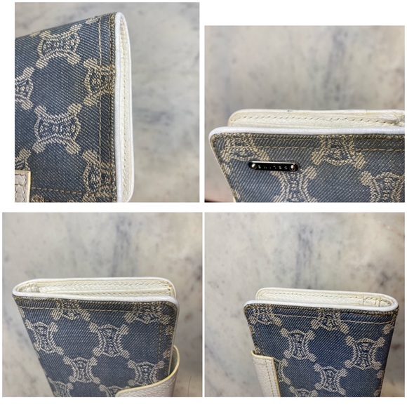 Celine Rare Demmind Leather Wallet - Picture 5 of 7